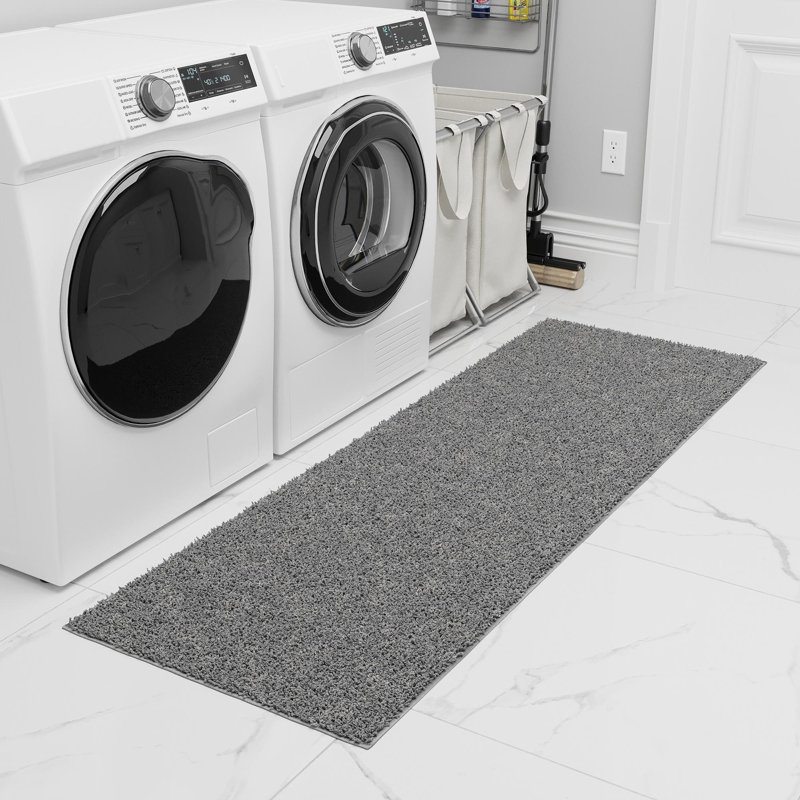 Chimera Collection Non-Slip Bath Rug, Runner 2' x 6'