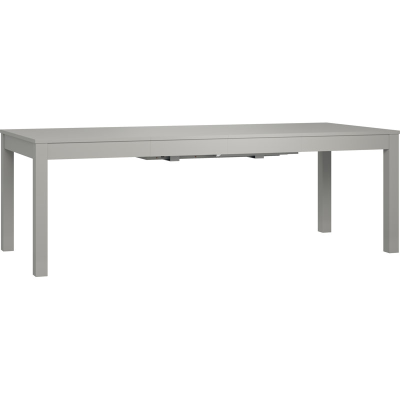 Shinde Rectangular 340Cm L x 90 Cm W Dining Table, Grey