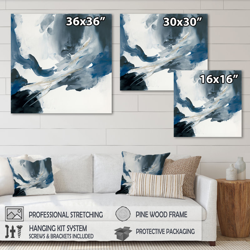 «Feeling Honolulu Blue VI», reproduction sur toile, H 24 po x l 24 po x P 1 po, Toile tendue