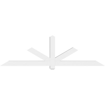 Support de pignon en PVC de qualité architecturale Kennewick