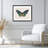 Garden Visitor I Framed Art