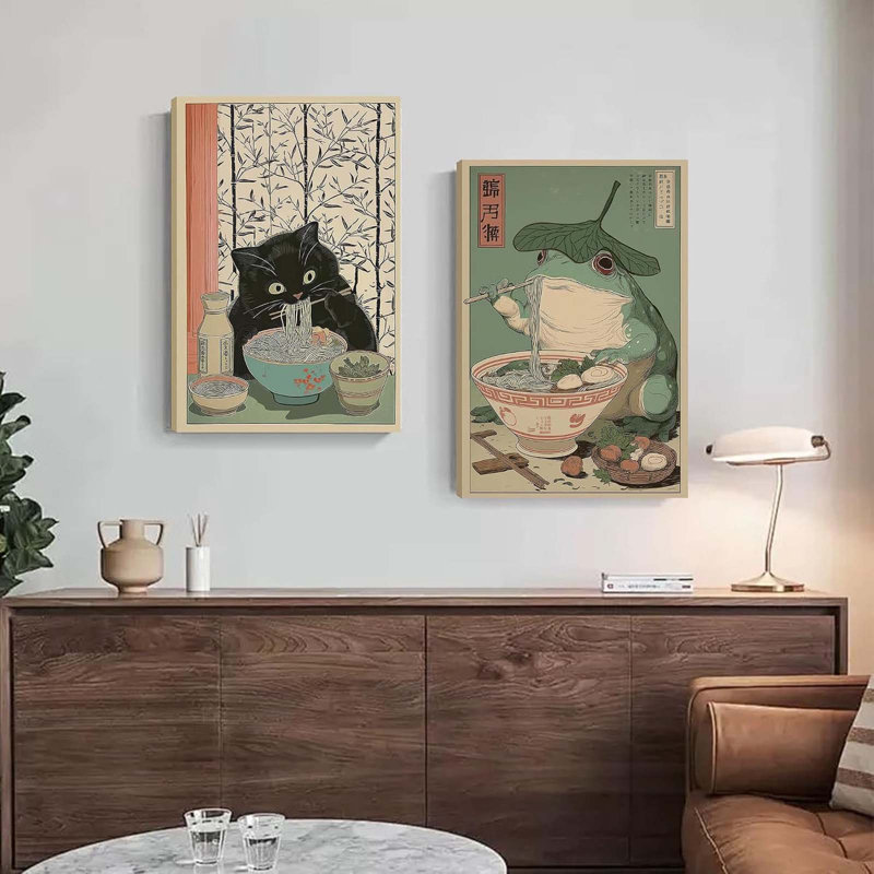 2 Piece Wrapped Canvas Wall Art