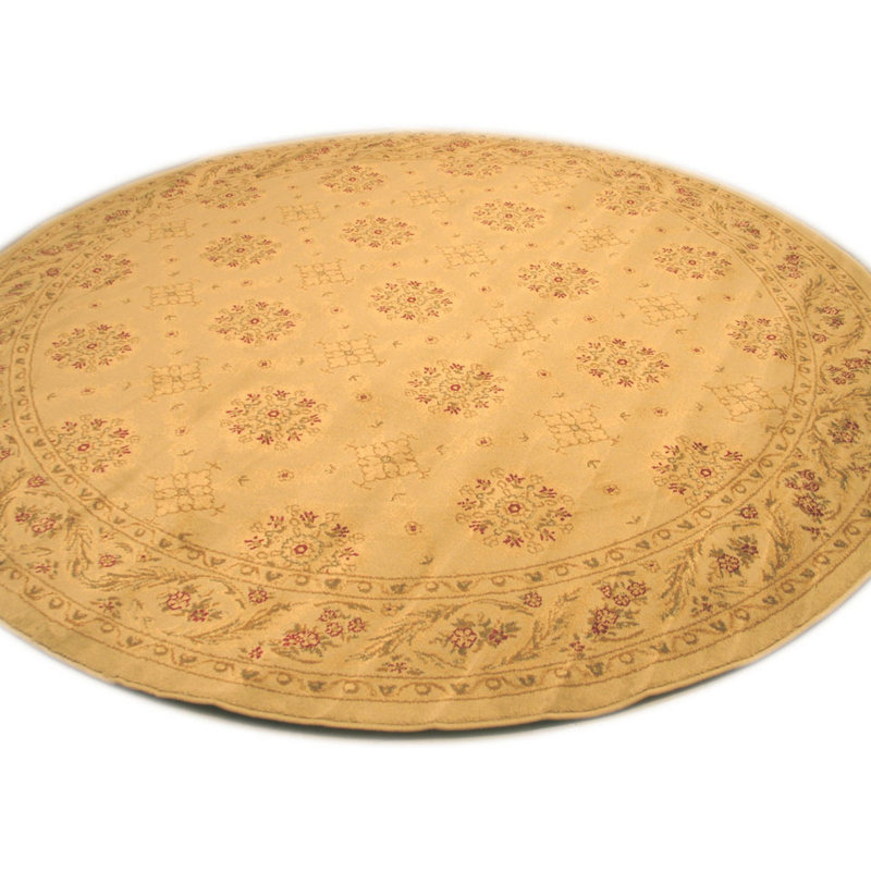 Beige English Garden Trellis Area Rug by , Elegant and Charming Rug for Adding a Touch of Sophistication and Nature-Inspired Beauty to Your Living Room, Bedroom, Office, or Home Décor
