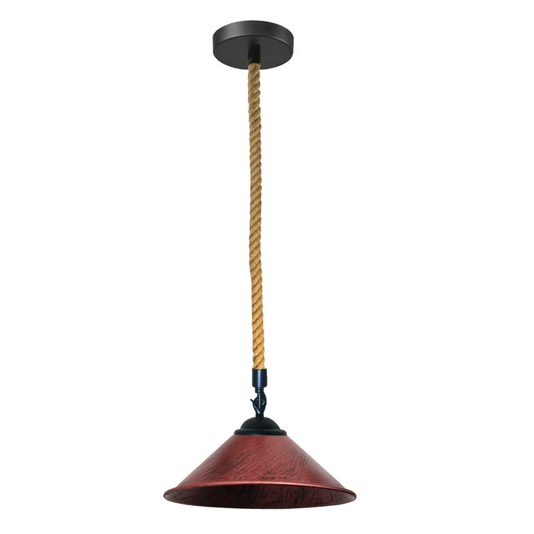 Kolby 1 - Light Brushed Copper Cone Pendant