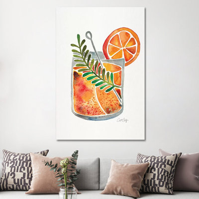 Blood Orange Tequila Sunrise by Cat Coquillette - Gallery-Wrapped Canvas Giclée on Canvas