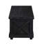 Banc de rangement en bois massif Kilby