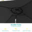 Parasol carré de 78 po Sabery-511861021