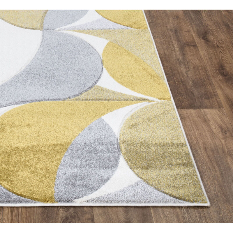 Ahnia Abstract 160cm X 230cm Indoor / Outdoor Area Rug