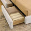 King Size Upholstered Bed Frame-1883678646
