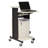 40.5'' H x 18'' W 1 AV Cart with Wheels