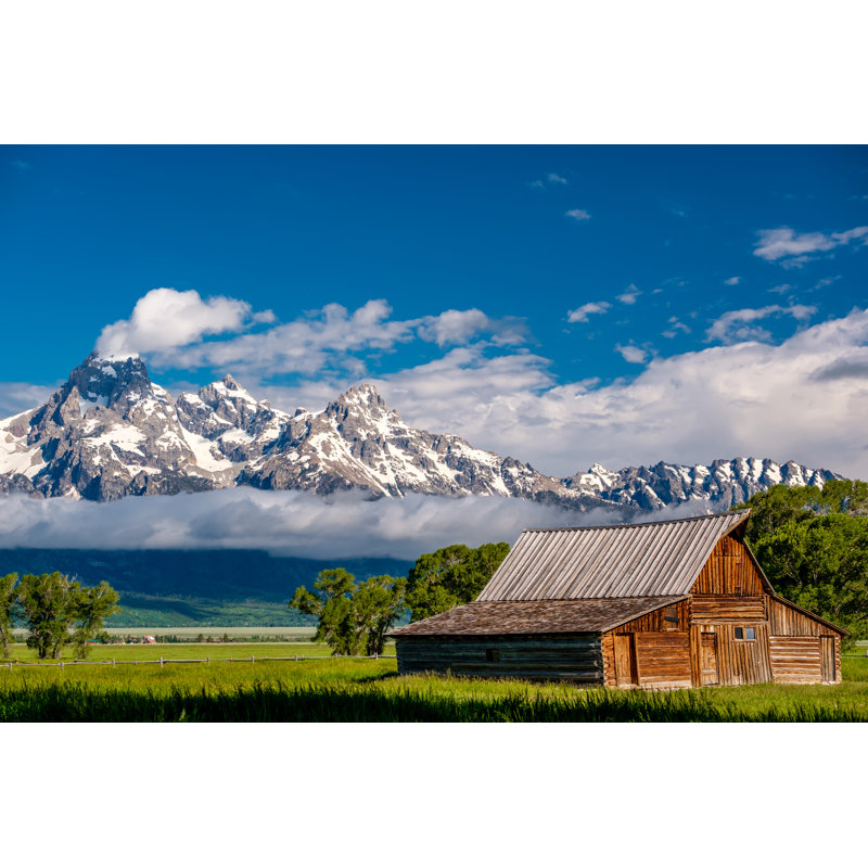 Grand Teton Mountains by Haveseen - Wrapped Canvas Print, 30cm H x 46cm W