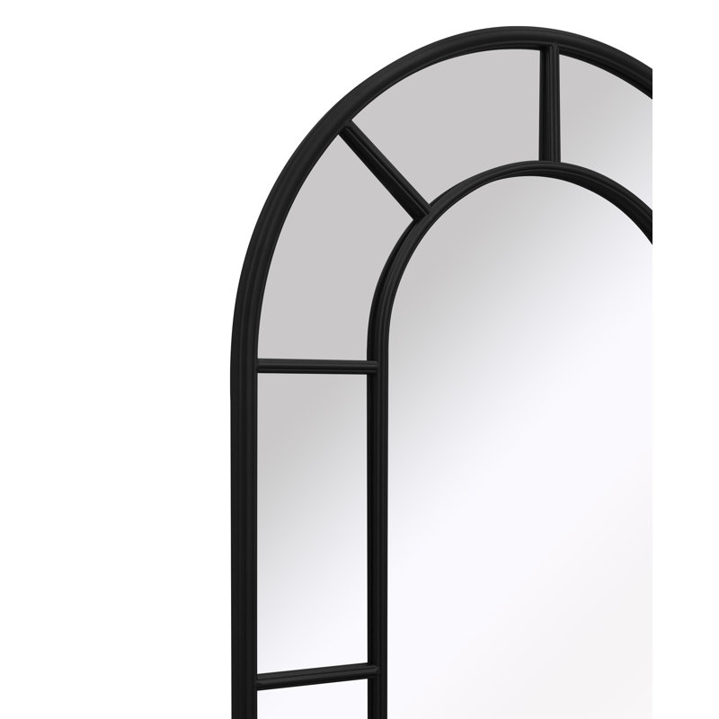 Miroir de plancher en métal
