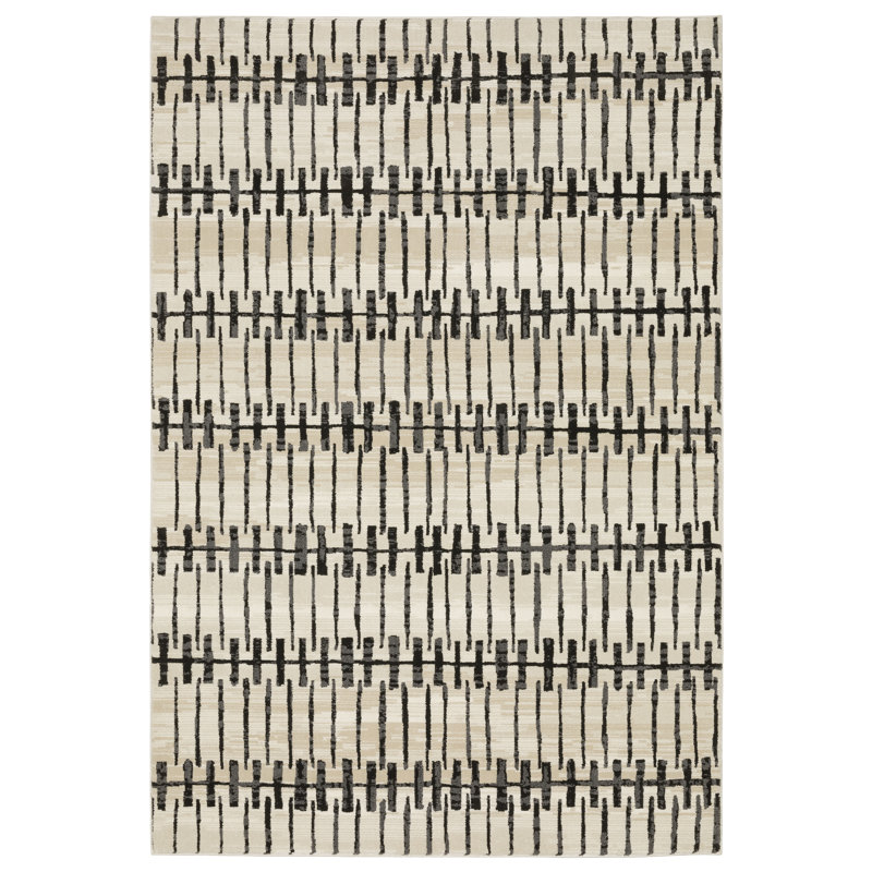 Arata Geometric Indoor Rug, Rectangle 9'10" x 12'10"