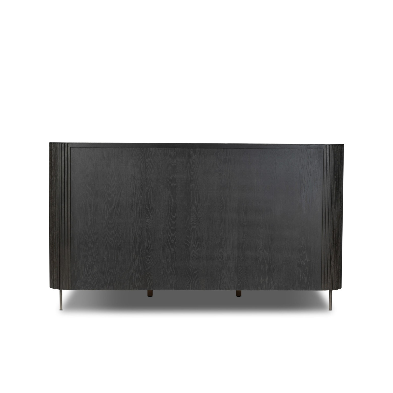 Geira Solid Wood, Manufactured Wood Wingback Bed, King