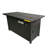Myriam 45" Rectangular Propane Gas Fire Pit Table for Outside Patio