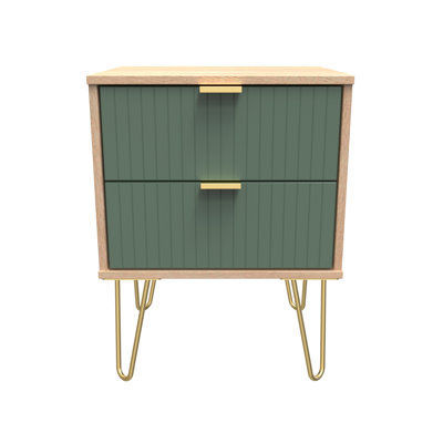 Beranda 45cm W Manufactured Wood Bedside Table