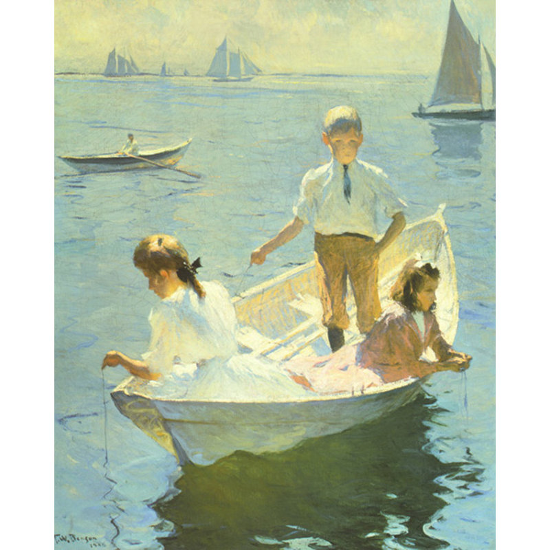 Calm Morning, vers 1904, H 35 po x l 28 po