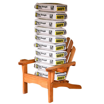 Amish Casual Heavy Duty 800 Lb Heavy Duty Treated Adirondack Chair, Cupholders