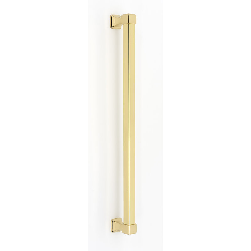 Poignée d'électroménager 18 po Cube, Laiton poli