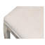 Chaise d'appoint en tissu en chêne gris / taupe
