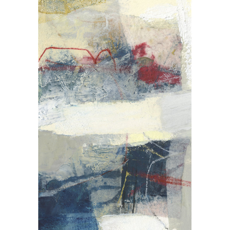 Frazil II 1 Piece Painting on Canvas, 30 cm H x 20 cm W, Wrapped Canvas