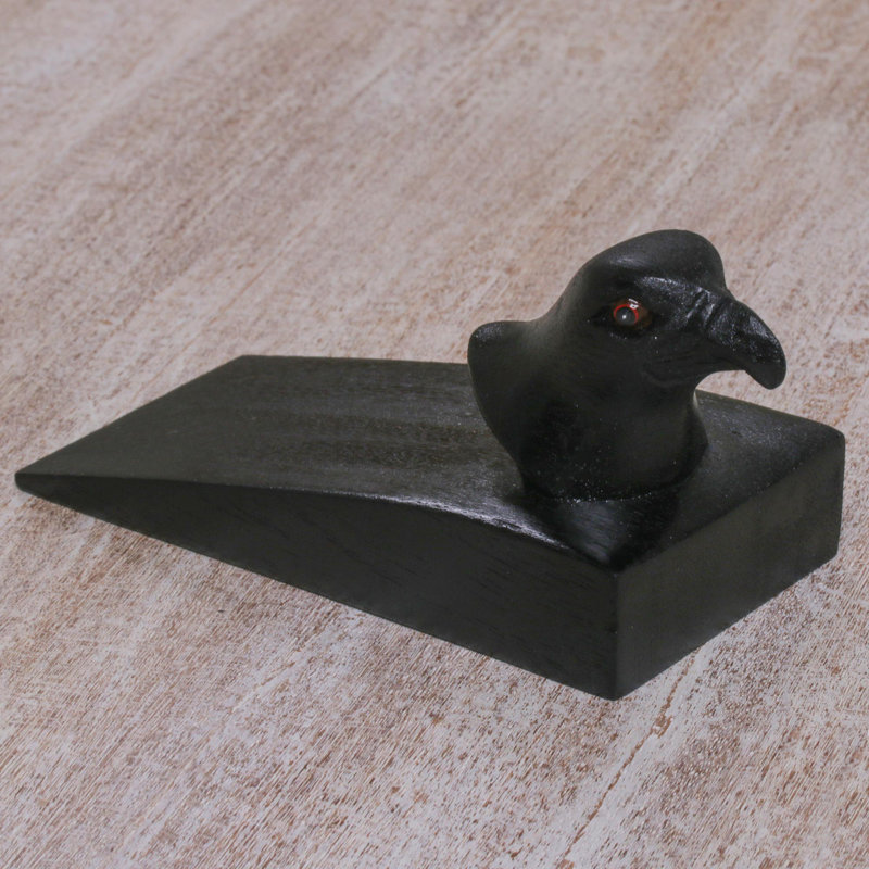 Generosa Eagle Wood Wedge Floor Stop