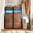 Tall 7-drawer Storage Cabinet With Rgb Led Lighting, Modern Organizer With Open Shelf For Bedroom Living Room,Brown-1882073091
