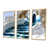 Toile naturelle avec cadre flottant