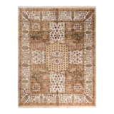 Overdyed One-of-a-Kind 8' 1" X 10' 2" Hand Knotted Area Rug