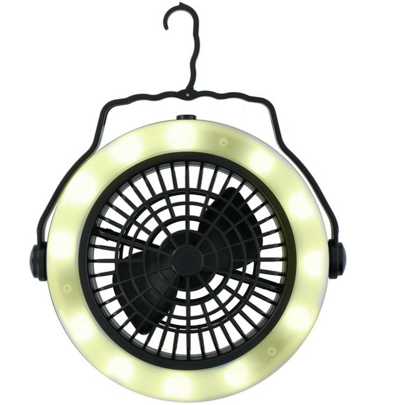 24.5cm Battery Powered Fan Tent Lamp