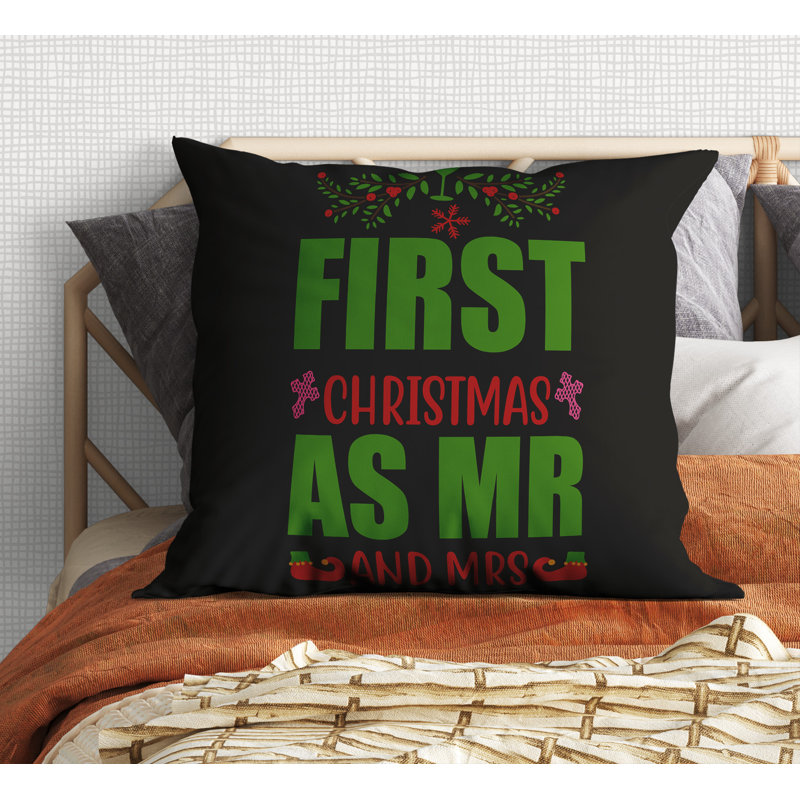 Outdoor Reversible Throw Pillow, 18" x 18"