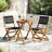 Sakari 2 - Person Patio Dining Set with Round Table-505625303