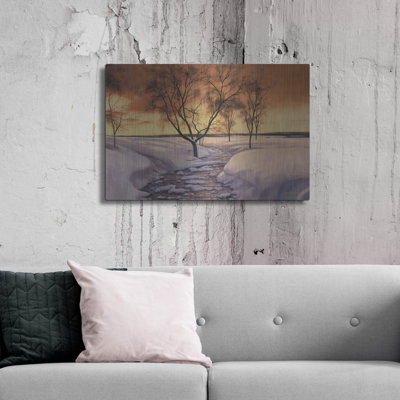 Lark Manor ™ «Amber Ice» par Diane Romanello, art mural en métal