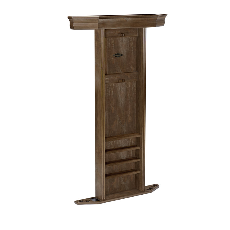 Heritage Wall Cue Rack Espresso, Nutmeg