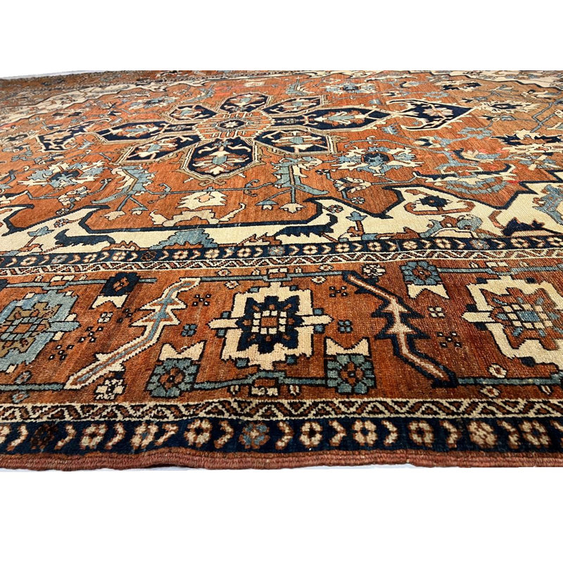One-of-a-Kind Rectangle 10' X 13'2'' Hand Knotted Area Rug