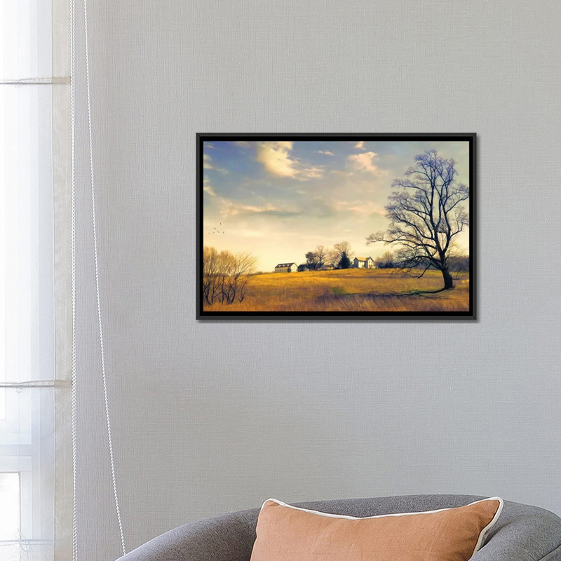 «When I Come Back», reproduction de photo sur toile, H 18 po x l 26 po x P 1,5 po, Toile avec cadre noir, Pas de tapis