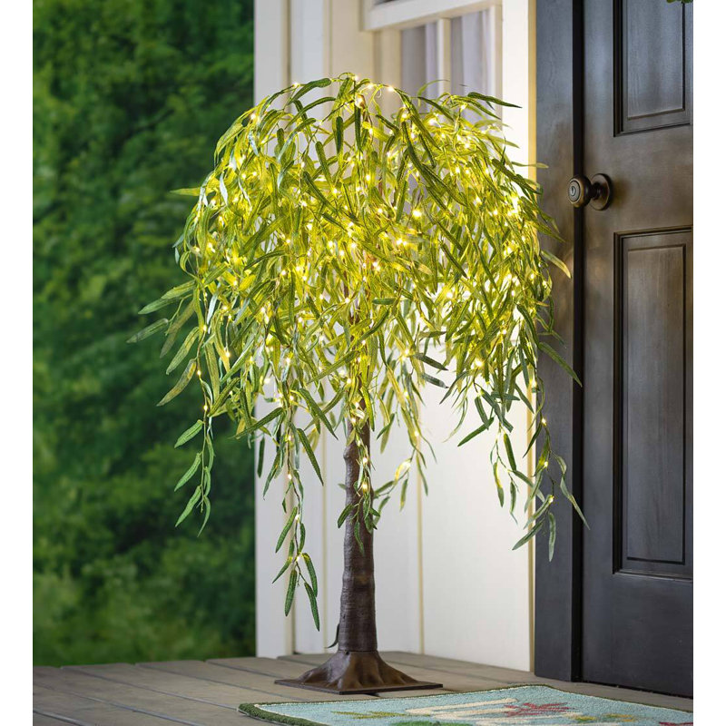 Artificial Willow Tree, 48" H x 32" W x 32" D