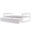 Lit plateforme simple avec deux tiroirs