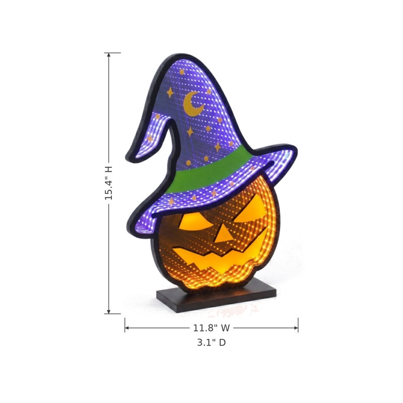 USB-lanterne USB avec chapeau de sorcière Infinity H 15,43 "USB