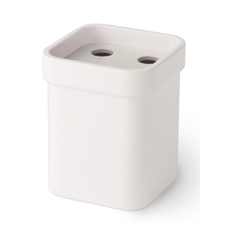Porte-brosse à dents Curva, Blanc