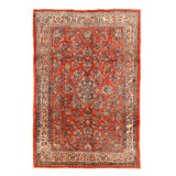 Hermarni One-of-a-Kind Rectangle 6'3'' X 9'4'' Hand Knotted Area Rug