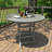 Anette 4-Person 48" Round, Counter-Height Dining Set-1657050566