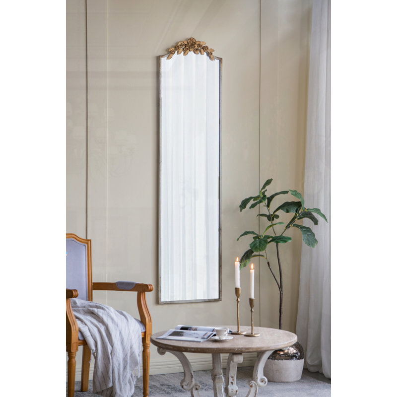 Grand miroir pleine longueur rectangulaire