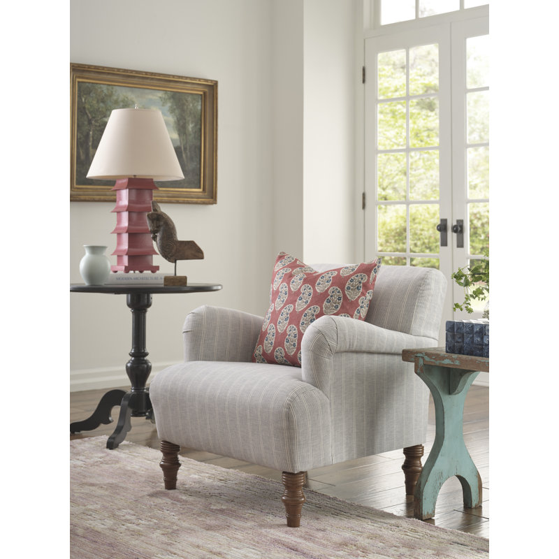 Erin & Ben Co Emerson Accent Chair, Beige