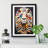 Lion Decoupage - Picture Frame Print-87961077-87961080