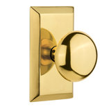 Studio Plate with New York Door Knob