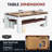 Hathaway Newport Stylish 7 Ft Multi Game Pool Table Combo with Dining Top and Ping Pong – Includes Benches for Home Storage and Accessories-52827221-52827220