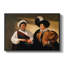Le diseur de bonne aventure (version du Louvre), v. 1595 - Toile tendue avec châssis Caravaggio-132874349-132874353