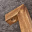 Table basse ronde en bois aggloméré Modern Texture - diamètre 31,4 po.