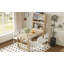Buffet compact avec huche et table de salle à manger pliable 33,5 x 15,7 x 69 pouces-123954288